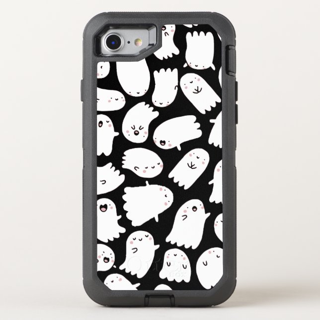 Spooky cute ghost otterbox iPhone case (Back)