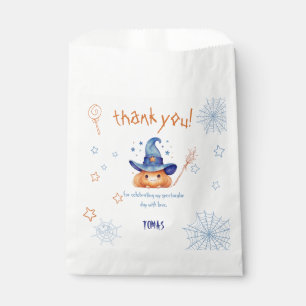 Spooky Cute Halloween Birthday Boy  Favor Bag