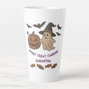 Spooky Cute Halloween – Boos, Bats & Treats -  Latte Mug