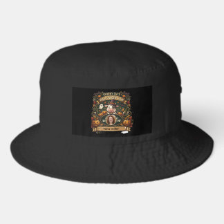Spooky Cute Halloween Cow Personalized Party Suite Bucket Hat