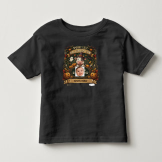 Spooky Cute Halloween Cow Personalized Party Suite Toddler T-shirt