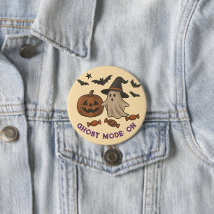 Spooky Cute Halloween – Ghosts, Bats & Candy Button