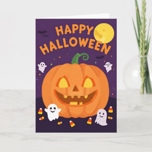 Spooky Cute Halloween Party Greeting Card – 5x7