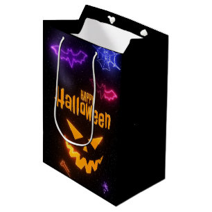Spooky Cute Halloween Pumpkin Gift Bag