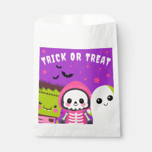 Spooky Cute Monster Mash Trick or Treat Halloween  Favor Bag