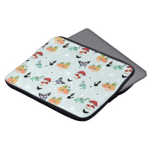 Spooky Cute Pastel Halloween Cottagecore Autumn Laptop Sleeve