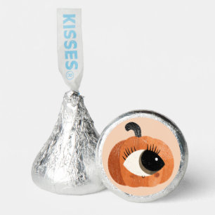 Spooky Cute Pumpkin Quirky Watercolor Halloween Hershey®'s Kisses®
