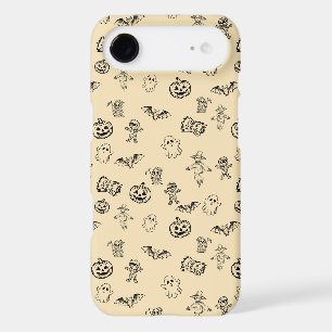 Spooky Cute Vintage Halloween Doodle iPhone 17 Air Case