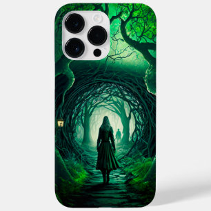 SPOOKY DARK IRISH FANTASY GIRL IN WOODS Case-Mate iPhone 14 PRO MAX CASE