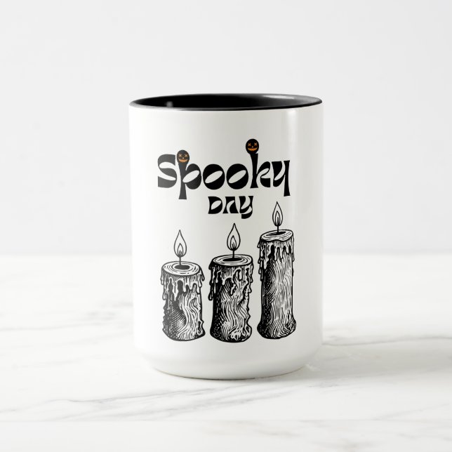 Spooky Day Happy Halloween Mug (Center)