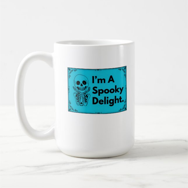 Spooky Delight Coffee Mug (Left)