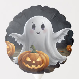Spooky Delight: Ghostly Halloween Fun Balloon