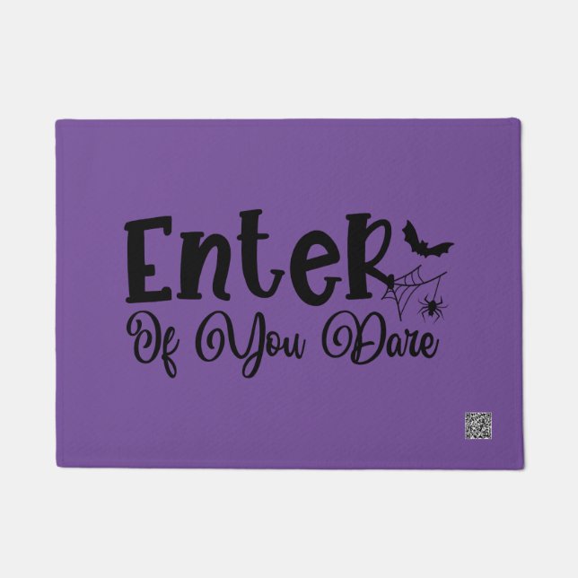 Spooky Enter If You Dare Doormat (Front)