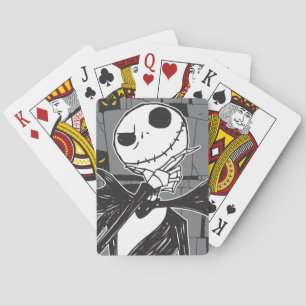 Spooky Eye Background Playing Cards
