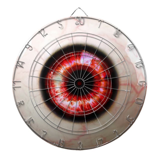 Spooky Eyeball Dart Board (Front)