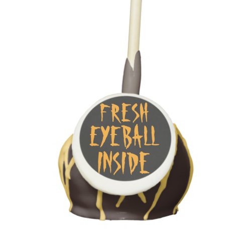 Spooky eyeball trick treat horror night Halloween Cake Pops