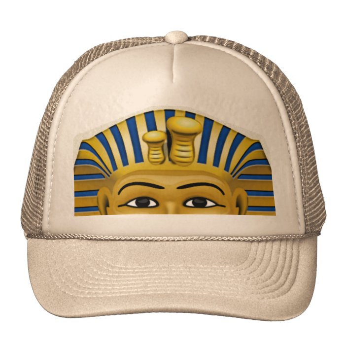 Spooky eyes of King Tut Mask Costume Hat Zazzle