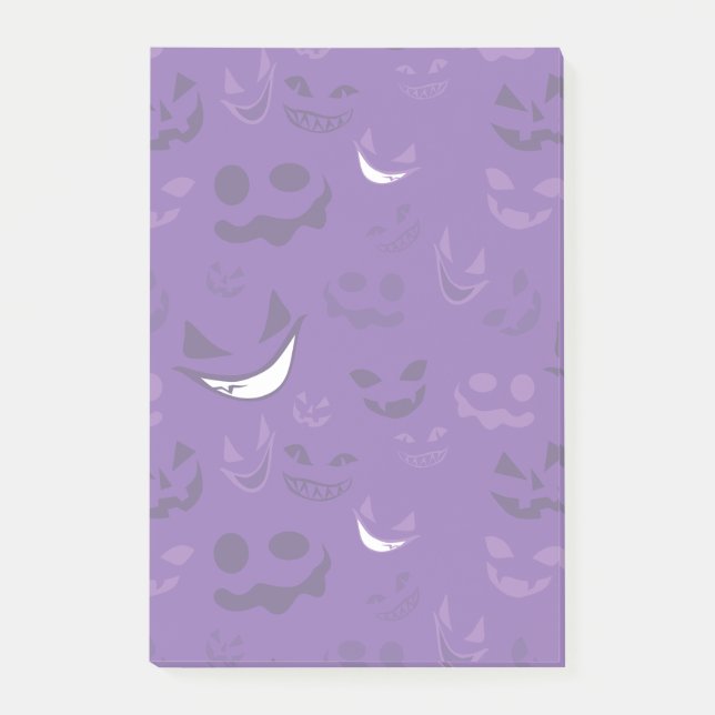 Spooky Faces Post-it Notes (Front)