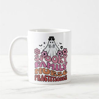 Spooky Family Nurse Practitioner Women Nurses Coffee Mug