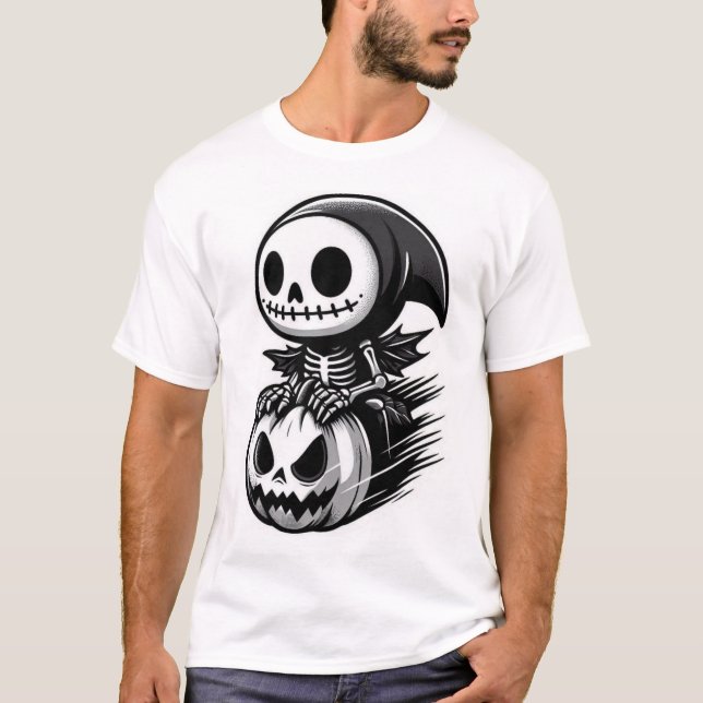 Spooky Fast – Sticker Collection T-Shirt (Front)