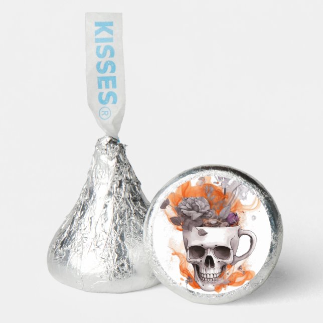 Spooky floral skull  hershey®'s kisses® (Front)