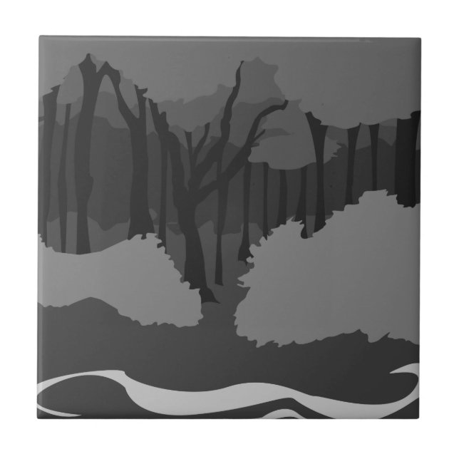 Spooky Forest Tile (Front)