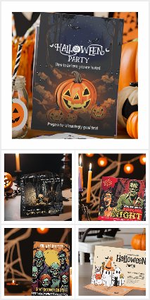 Spooky Fun Halloween Invites