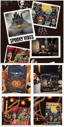 Spooky Fun Halloween Party Invitations