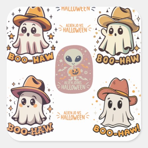 Spooky Fun Halloween Sticker Set