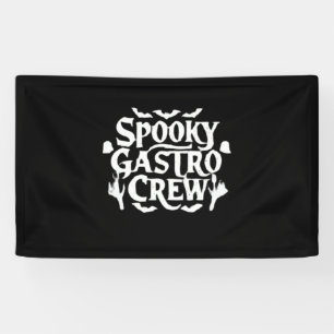 Spooky Gastro Crew Gastro Nurse Halloween Classic Banner