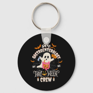 Spooky Gastroenterology Halloween Crew Endo Tech G Keychain