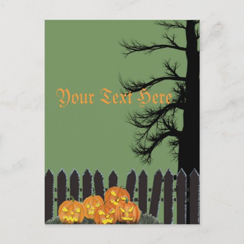 Spooky gateway postcard