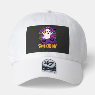 Spooky Ghost DJ Halloween Beats Design_1 47 Brand Hat
