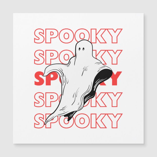 Spooky Ghost Halloween (Front)