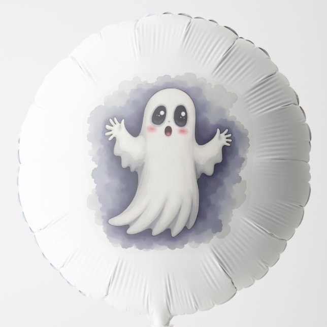 Spooky Ghost Halloween Balloon (Front)