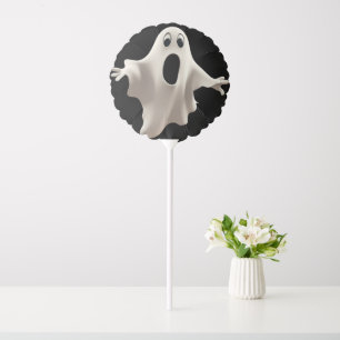 Spooky Ghost Halloween Party Balloon
