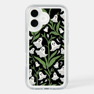 Spooky Ghost in Dark Botanical Garden Phone Case