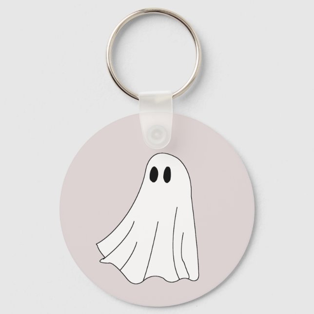 Spooky Ghost Keychain (Front)