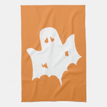 Spooky Ghost - Orange Halloween