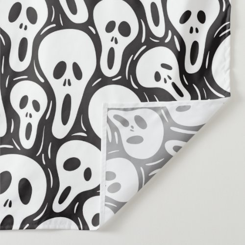 Spooky Ghost Pattern Tapestry