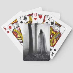 Spooky Ghost Poker Cards