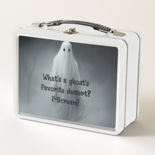 Spooky Ghosts Metal Lunch Box