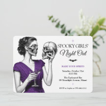 Spooky Girls Night Out Halloween Cocktail