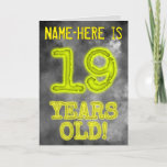 [ Thumbnail: Spooky Glowing Aura Look "19 Years Old!" + Name Card ]