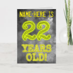 [ Thumbnail: Spooky Glowing Aura Look "22 Years Old!" + Name Card ]