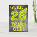 [ Thumbnail: Spooky Glowing Aura Look "26 Years Old!" + Name Card ]