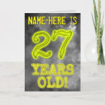 [ Thumbnail: Spooky Glowing Aura Look "27 Years Old!" + Name Card ]