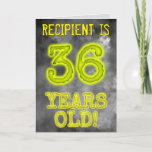 [ Thumbnail: Spooky Glowing Aura Look "36 Years Old!" + Name Card ]