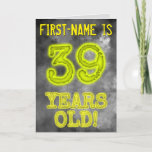 [ Thumbnail: Spooky Glowing Aura Look "39 Years Old!" + Name Card ]