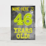 [ Thumbnail: Spooky Glowing Aura Look "46 Years Old!" + Name Card ]